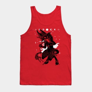 Krampus Christmas Demon Art Tank Top